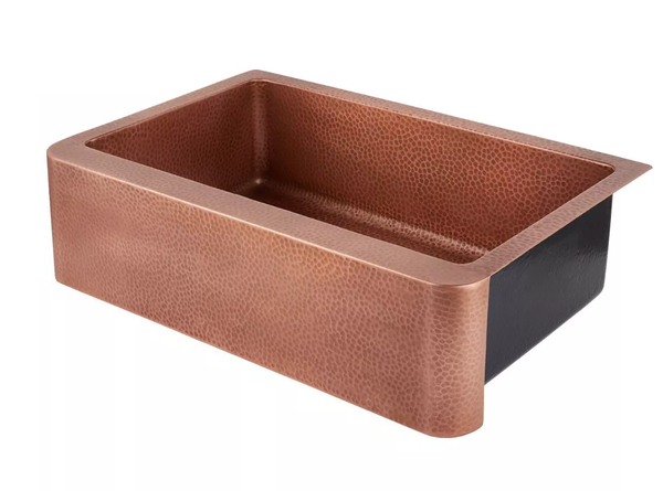 Hammered Copper Butler Sink 838 mm - Christmas Special !