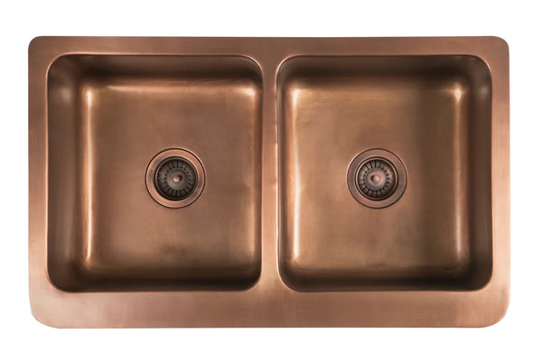 Double Copper Country Butler Sink 833 - Christmas Special!