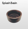 Copper Splash Basin