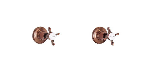 Wall Taps - Cross Handle