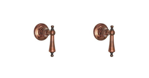 Wall Taps - Metal Levers