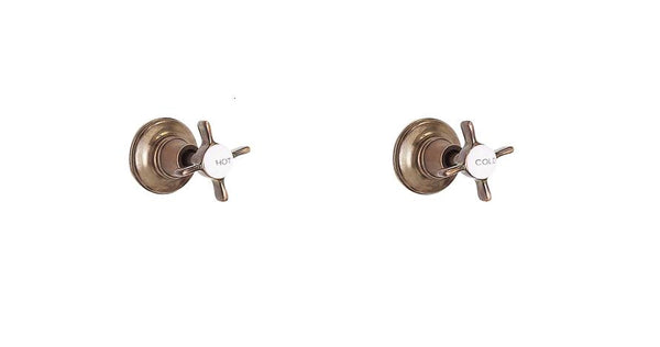 Wall Taps - Cross Handle