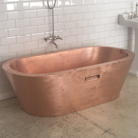 Rose Copper Bath